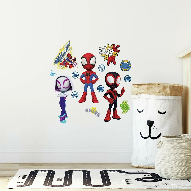 RoomMates Spidey & His Amazing Friends Peel & Stick Wall Decals