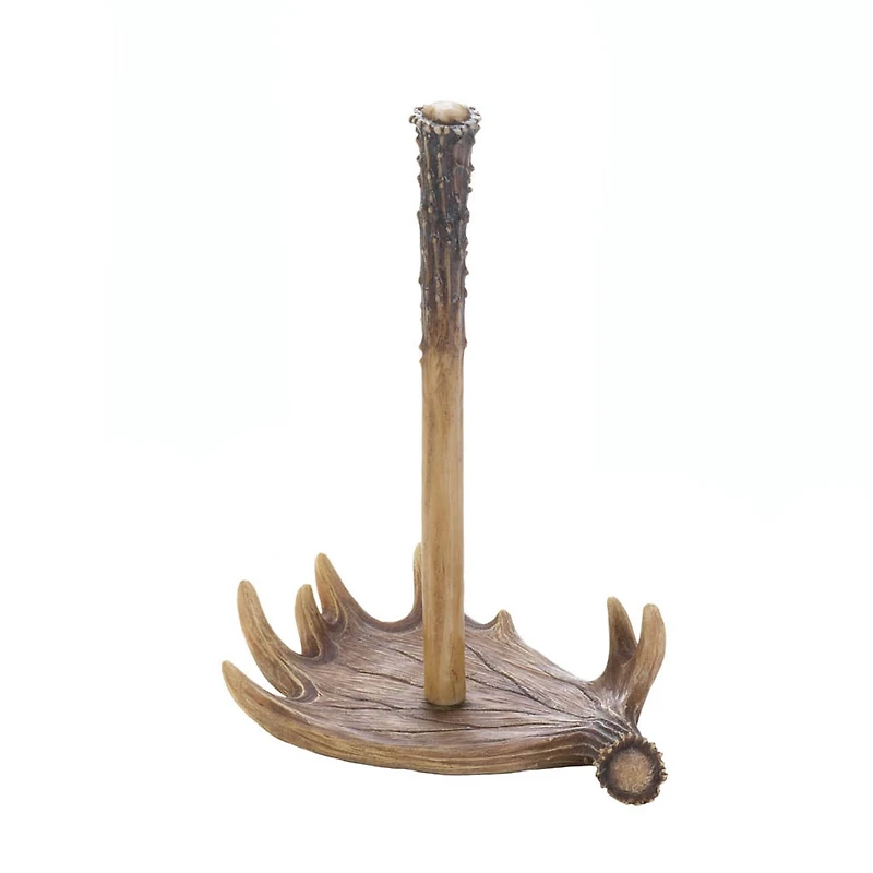 13" Moose Antler Paper Towel Holder