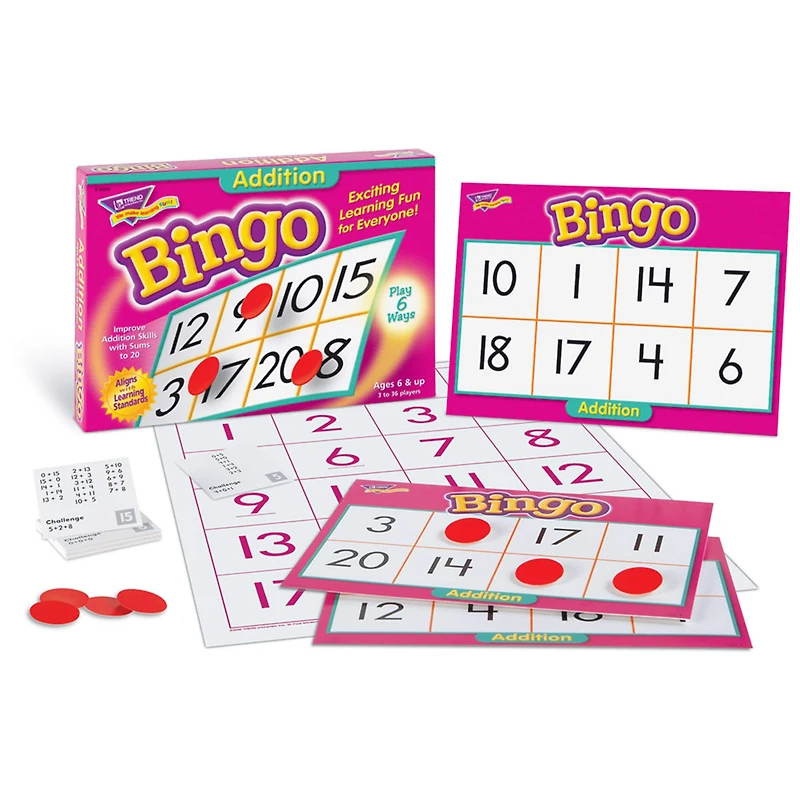 Trend Enterprises® Addition Bingo