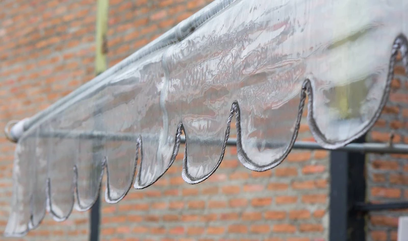 Vinyl-It 54" x 10yd. Clear 24 Gauge PVC Vinyl Roll