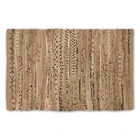 DII® Multi Taupe Rag Rug, 20" x 31.5"