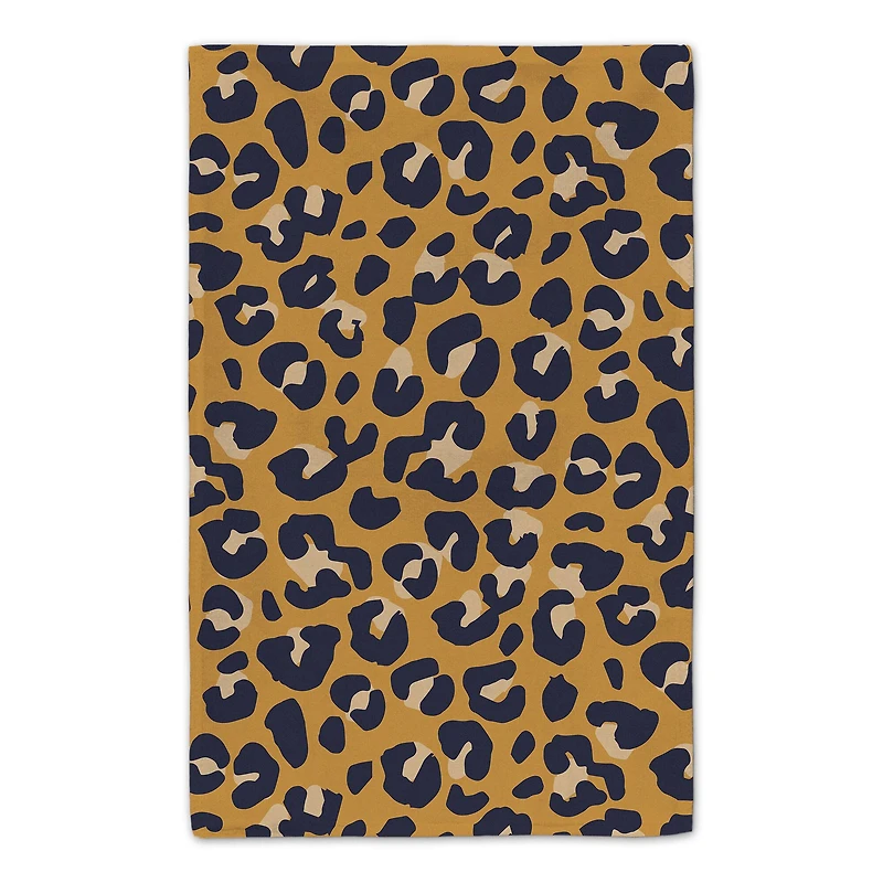 Good Cooking Vibes Only Leopard Tea Towel Set