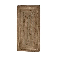 Hello Honey® Natural Boho Woven Seagrass Rug, 48" x 24"