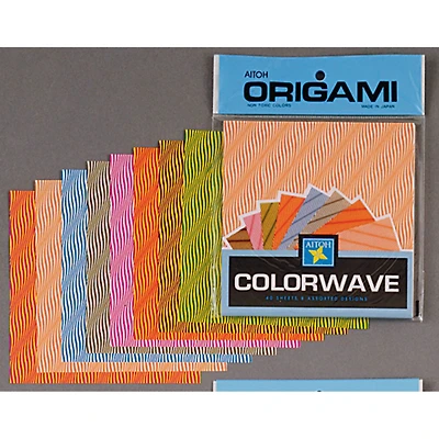12 Packs: 40 ct. (480 total) Aitoh Wave 6'' Origami Paper Sheets