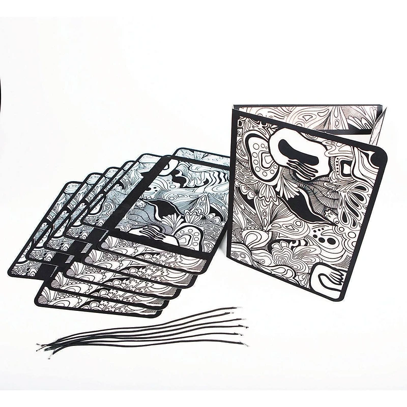 S&S® Worldwide Velvet Art Portfolio Folder, 6ct.