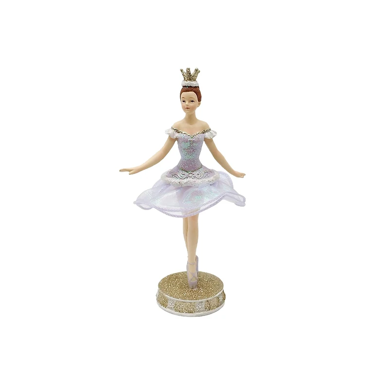 9" Lavender Ballerina Lady Tabletop Décor by Ashland®
