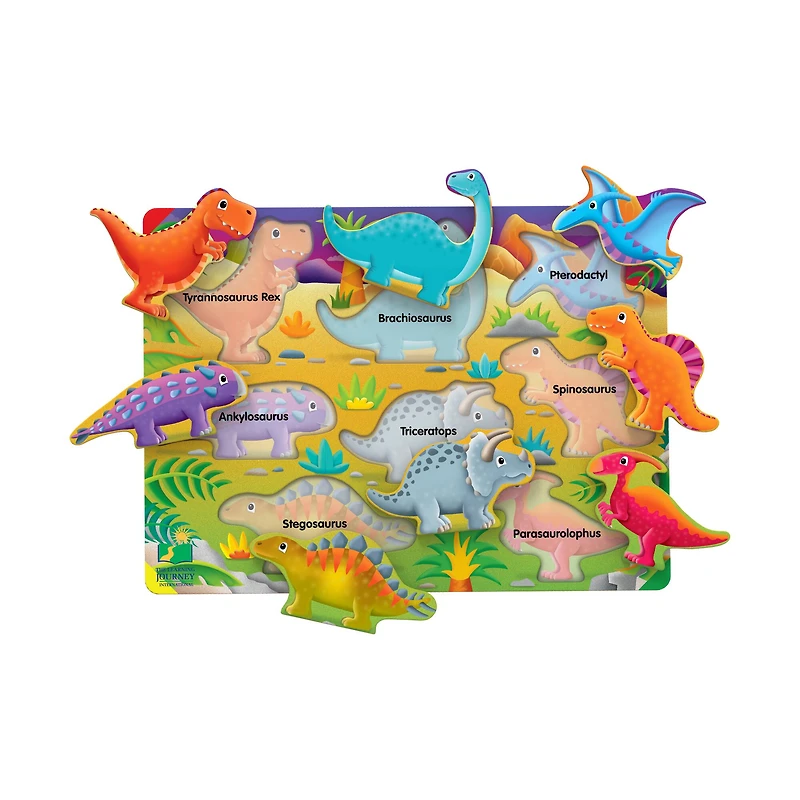 My First Lift & Learn Puzzle - Dinosaur: 8 Pcs