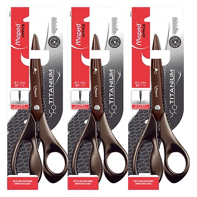 Maped® 8.5" Expert Titanium Scissors, 3ct.