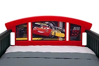 Cars 3D Footboard Toddler Bed