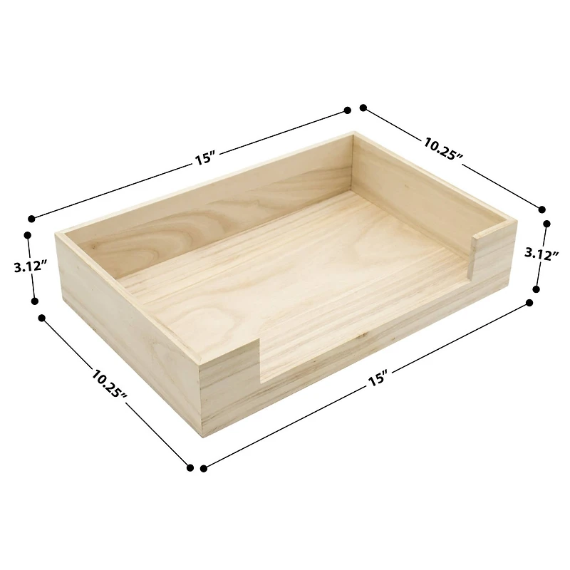 Sorbus 15" Paper & Letter Tray Organizer