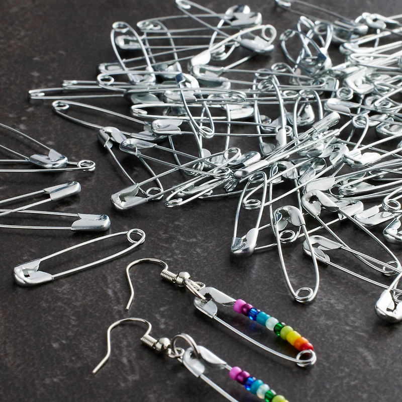 1.25" Rhodium Safety Pins by Bead Landing™