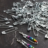 1.25" Rhodium Safety Pins by Bead Landing™
