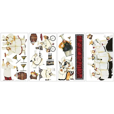 RoomMates Chefs Peel & Stick Wall Decals