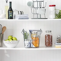 DII® Large Square Metal Basket