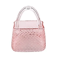 Pink Handbag Glass Vase by Ashland®