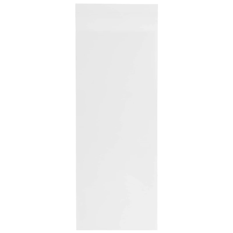 JAM Paper 4.25" x 9.75" Clear No. 10 Policy Cello Sleeve Envelopes, 100ct.