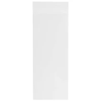JAM Paper 4.25" x 9.75" Clear No. 10 Policy Cello Sleeve Envelopes, 100ct.