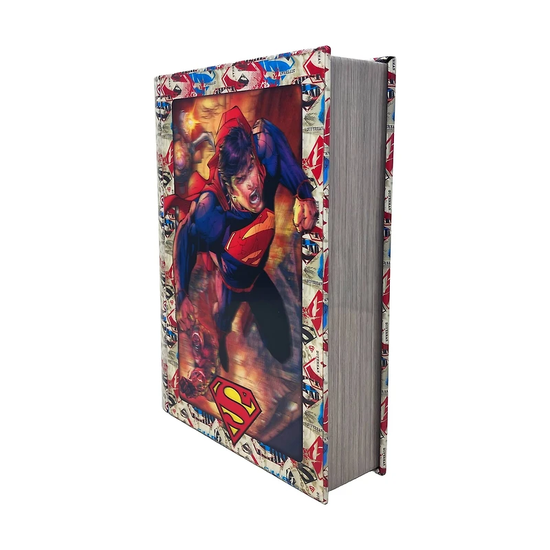 DC Comics - Superman 3D Lenticular Jigsaw Puzzle in a Collectible Tin Book: 300 Pcs