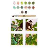 Jungle Paint-by-Number Mini Kit by Artist's Loft®