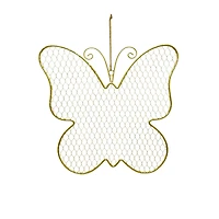 15.5" Gold Metal Butterfly Wreath Form by Ashland®