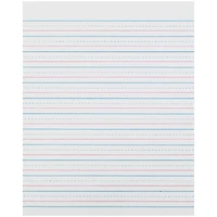 Zaner-Bloser 8" x 10.5" Sulphite Handwriting Paper Sheets, 2 Pack of 500