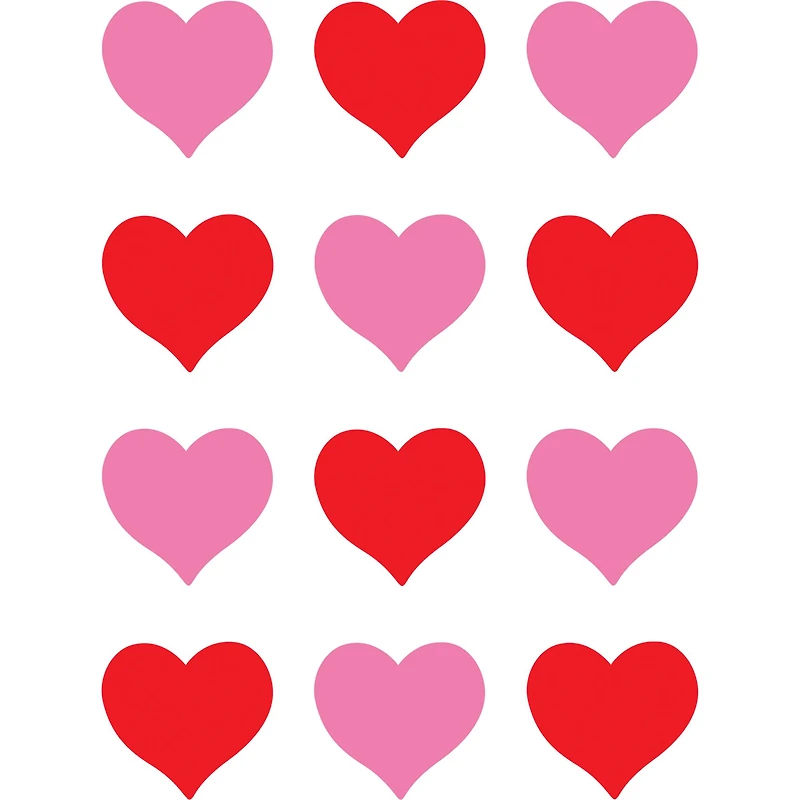 Teacher Created Resources Mini Hearts Accents, 6 Packs of 36