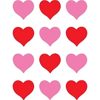 Teacher Created Resources Mini Hearts Accents, 6 Packs of 36