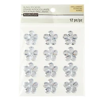 Clear Flower Rhinestone Stickers by Recollections™