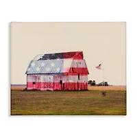 Stupell Industries Americana Farmhouse Barn Canvas Wall Art