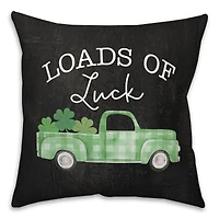 Loads Of Luck 3 18" x 18" Throw Pillow
