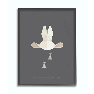 Stupell Industries The Seven Year Itch Wall Art in Black Frame