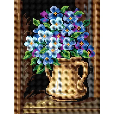 Orchidea Gobelin Bouquet of Flowers Halfstitch Canvas