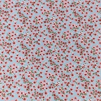 Fabric Merchants Flowers on Double Brushed Stretch Fabric