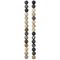 Picasso Jasper Round Beads by Bead Landing™, 8mm