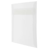 JAM Paper 9.5" x 9.5" Clear Square Translucent Vellum Envelopes, 25ct.