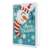 Diamond Dotz® Merry Christmas Snowman Diamond Painting Kit