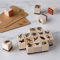 Bugs & Flowers Wood Stamp Set by Recollections®