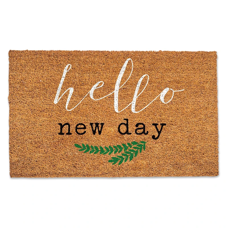 Hello New Day Doormat