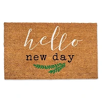 Hello New Day Doormat
