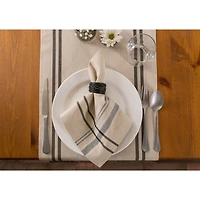 DII® French Stripe Cloth Dinner Napkins