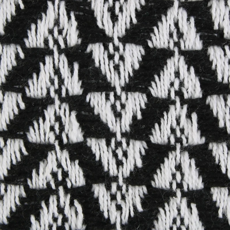 DII® Black Arrowhead Woven Throw
