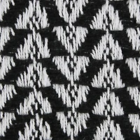 DII® Black Arrowhead Woven Throw
