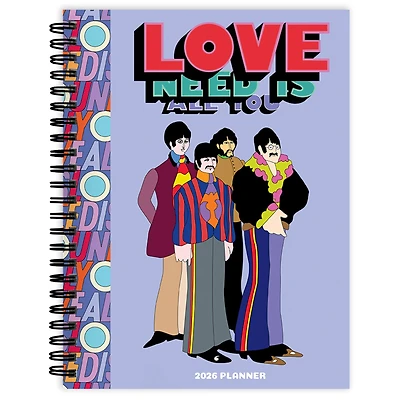 2026 All You Need is Love Medium Weekly Monthly Planner