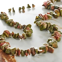 12 Packs: 4 ct. (48 total) Unakite Chip Beads by Bead Landing®