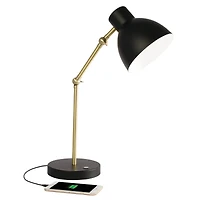 OttLite Wellness Series Adapt LED Desk Lamp with USB Port