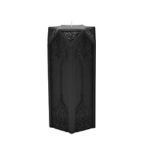 2.9" x 6" Black Cathedral Citrus Phantom Scented Pillar Candle by Ashland®