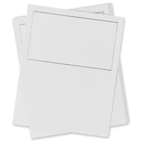 12 Packs: 50 ct. (600 total) Silver Trim Place Cards by Recollections™