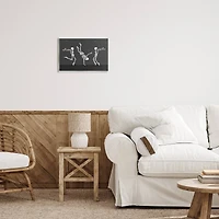 Stupell Industries Three Dancing Skeletons Wall Plaque Art