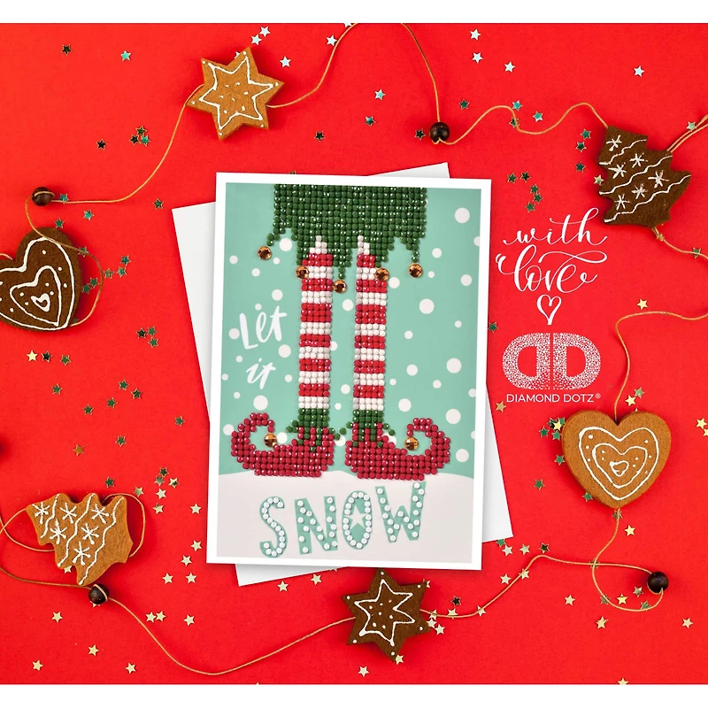 Diamond Dotz® Let It Snow Diamond Painting Kit