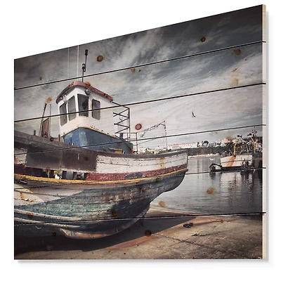 Designart - Old Fishing Boat